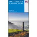 The Cotswolds & Gloucestershire 1:100.000