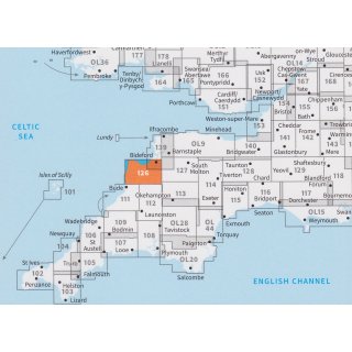 No. 126 - Clovelly & Hartland 1:25.000
