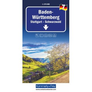 Baden Wrttemberg 1:275.000