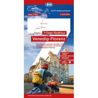 7-Tage-Radtour Venedig-Florenz