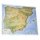 Spanien Reliefkarte 105x95cm