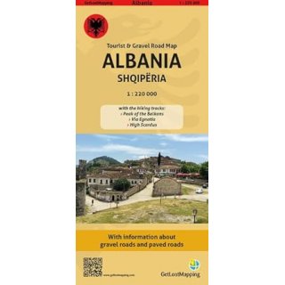 Albanien Straenkarte 1: 220 000