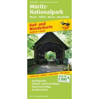 Mritz-Nationalpark 1:50 000