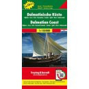 Dalmatinische Kste  Autokarte 1:150.000