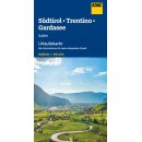 ADAC Urlaubskarte S�dtirol, Trentino, Gardasee 1:200.000