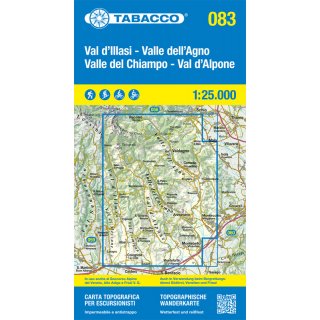 083 Val dillasi dell Avogno-Valle del Chiamo 1:25.000