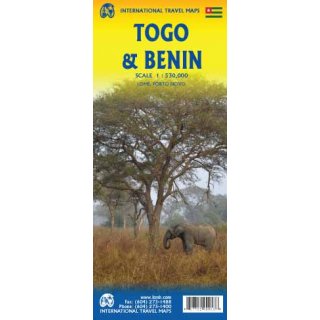 Benin and Togo 1:530 000