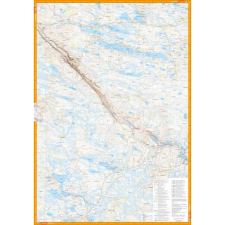 Riisitunturi & Korouoma 1:25.000