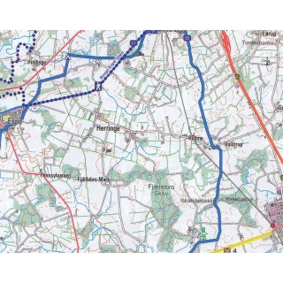 Fnen (Fyn), r, Tsinge und Langeland 1:50.000