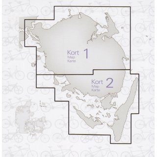 Fnen (Fyn), r, Tsinge und Langeland 1:50.000
