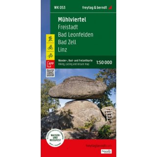 WK 053 Mhlviertel, Wander-, Rad- und Freizeitkarte 1:50.000