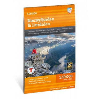 Nryfjorden & Lrdalen 1:50.000