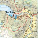 N&aelig;r&oslash;yfjorden & L&aelig;rdalen 1:50.000