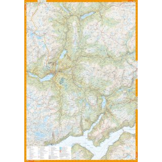 Bergsdalen & Voss 1:50.000