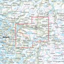 Bergsdalen & Voss 1:50.000