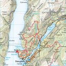 Bergsdalen & Voss 1:50.000