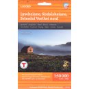 Lyseheiane, Sirdalsheiane & Setesdal Vesthei nord 1:50.000