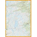 Lyseheiane, Sirdalsheiane & Setesdal Vesthei nord 1:50.000