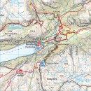 Lyseheiane, Sirdalsheiane & Setesdal Vesthei nord 1:50.000
