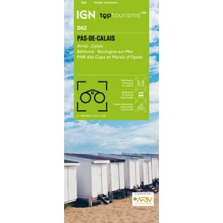 D62 Pas-de-Calais Arras 1:100 000