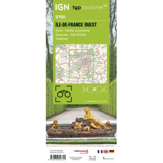 D75O le-de-France Ouest 1:100.000