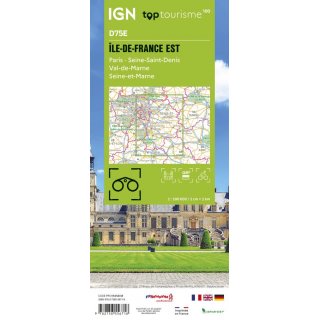 D75E Ile-de-France Est 1:100 000