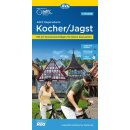 ADFC-Regionalkarte Kocher/ Jagst, 1:75.000