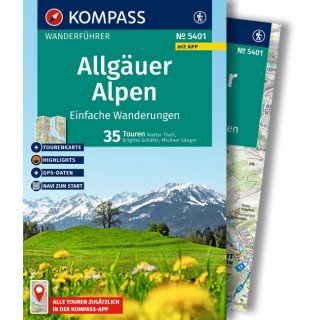 5401 Allguer Alpen, einfache Wanderungen