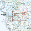 Lysefjorden, Preikestolen & Kjerag 1:50.000/1:15.000