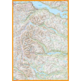 Kebnekaisefjllen & Narvik 1:100.000