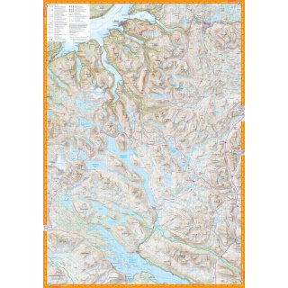 Kebnekaisefjllen & Narvik 1:100.000