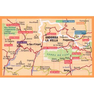 Cad-Moixer, Parc Natural 1:25.000