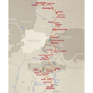 GR 107 El Cami dels Bons Homes 1:50.000