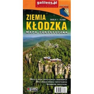Glatzer Bergland Touristische Landkarte und Wanderkarte Polen 1:70.000 (polnisch)