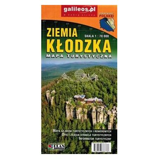Glatzer Bergland Touristische Landkarte und Wanderkarte Polen 1:70.000 (polnisch)