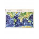 Weltkarte physisch relief spanisch