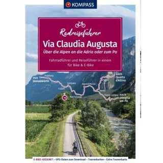 Via Claudia Augusta KOMPASS Radreisefhrer