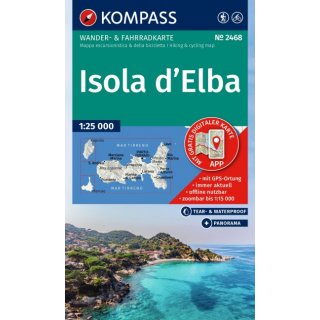 2468 Isola d Elba 1:25.000