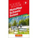 Schweiz MotoMap 1:275.000
