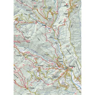39 Valle Argentina, Val Prino, Valle Impero, Val Lerrone 1:25.000