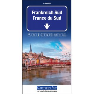 Frankreich Sd 1:600.000