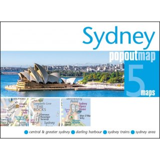 Sydney Double Popout Map