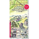 Gro�e Karte der S�chsischen Schweiz 1:30.000