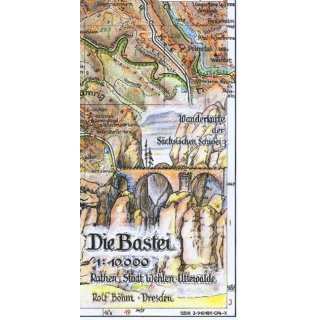 Die Bastei 1:10.000