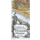 Schrammsteine - Affensteine 1:10.000
