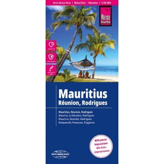Mauritius, Runion, Rodrigues 1:90.000