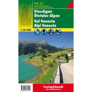 WK S 2 Sdtirol 02 Vinschgau - tztaler Alpen 1 : 50 000