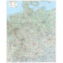 Gro�e Deutschlandkarte 1:800.000