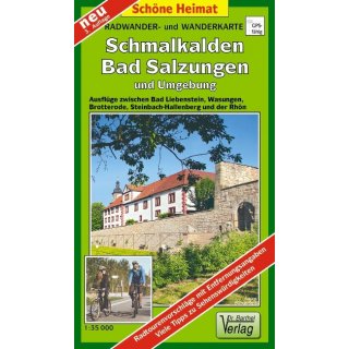 127 Schmalkalden, Bad Salzungen und Umgebung 1 : 35 000