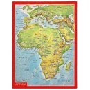 Afrika Reliefpostkarte